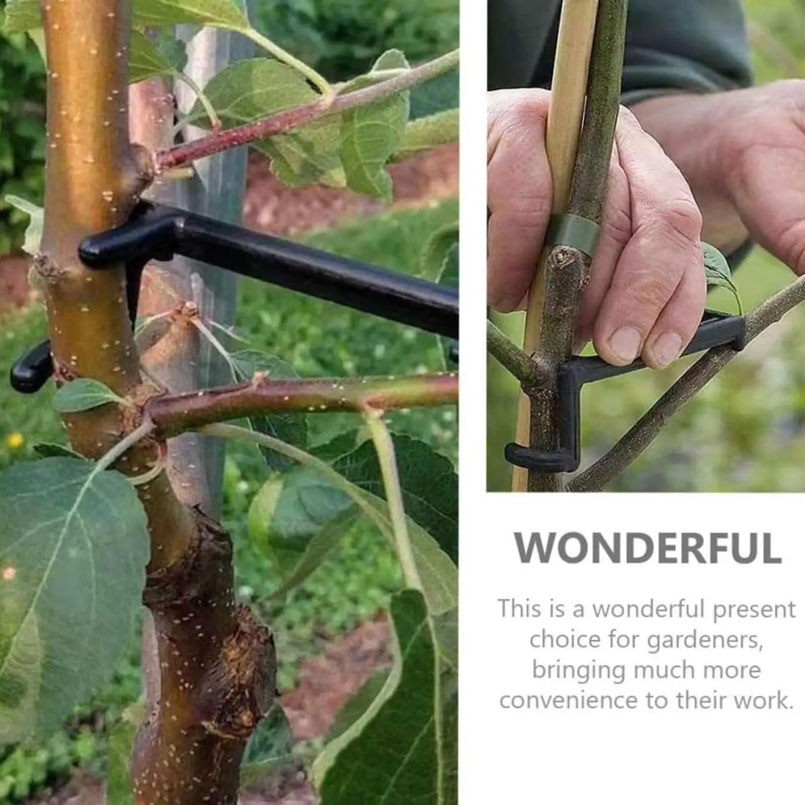 

Набор для выпрямления деревьев, 20 шт., регулируемый инструмент для выпрямления конечностей, регулируемые разбрасыватели конечностей для фруктовых деревьев, для ремонта, заливки