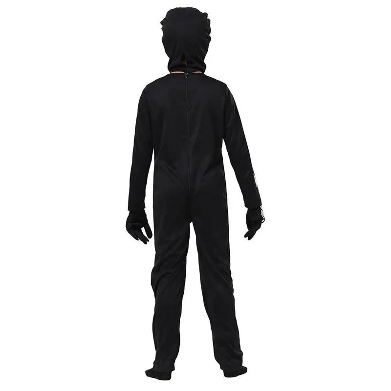 Halloween Skelet Kostuum Huidvriendelijke Glow In De Donkere Jumpsuit Multifunctionele Unisex Skelet Jumpsuit Kostuums