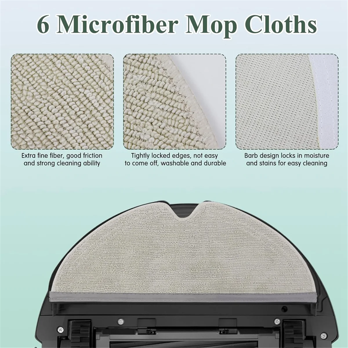 ABKR For Roborock Q5 Pro / Q5 Pro+ / Q8 Max / Q8 Max+ Robot Vacuum Main Side Brush Hepa Filter Mop Cloth Dust Bags Parts