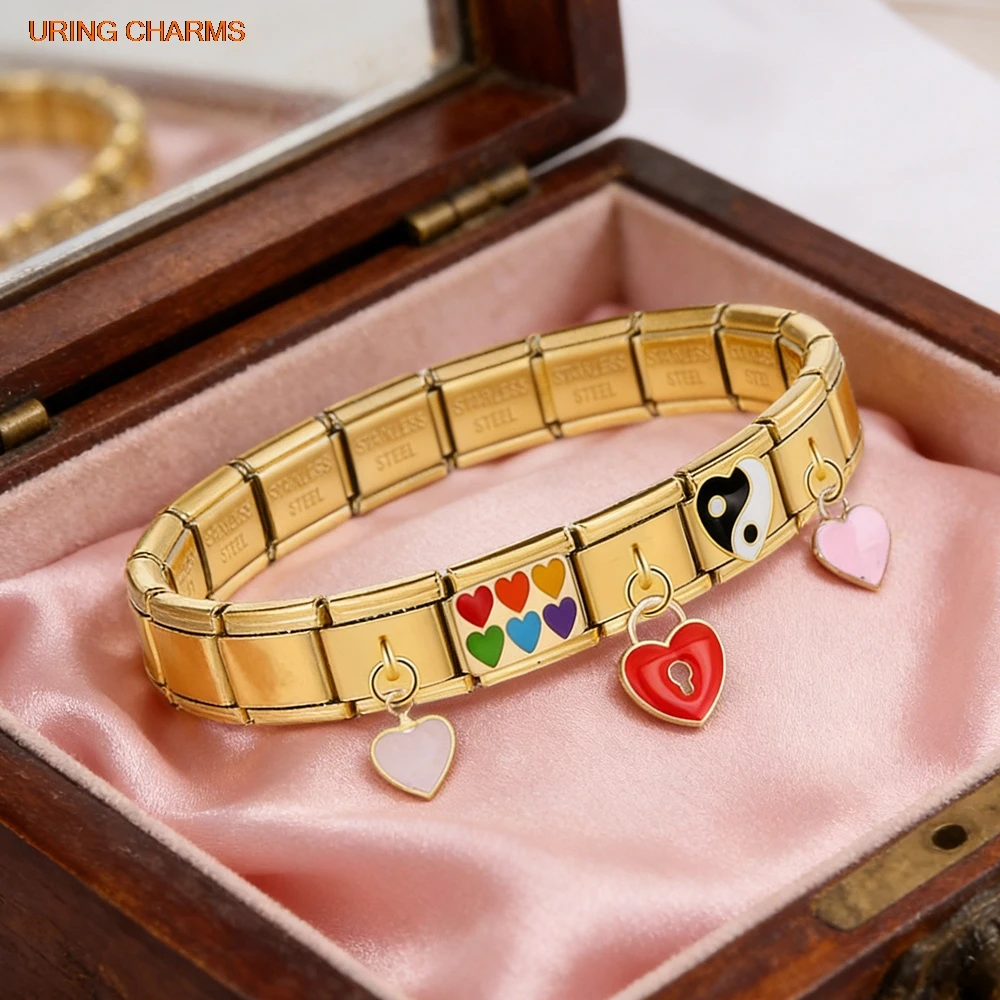 URING Liontin Elastis Warna Em - Jewelry Making For Couples ulasan dan harga
