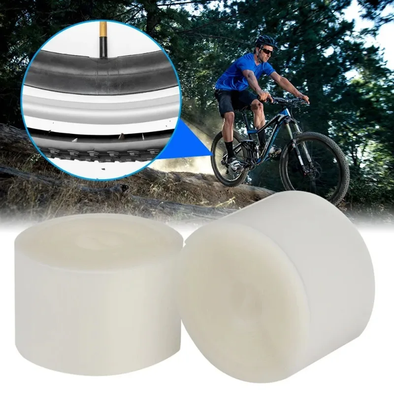 Cinturón de pinchazo para bicicleta, revestimiento de neumático de bicicleta, protección de tubo interior, reparación de bicicleta de montaña, accesorios de almohadilla de cinta para pinchazos, 2 uds.