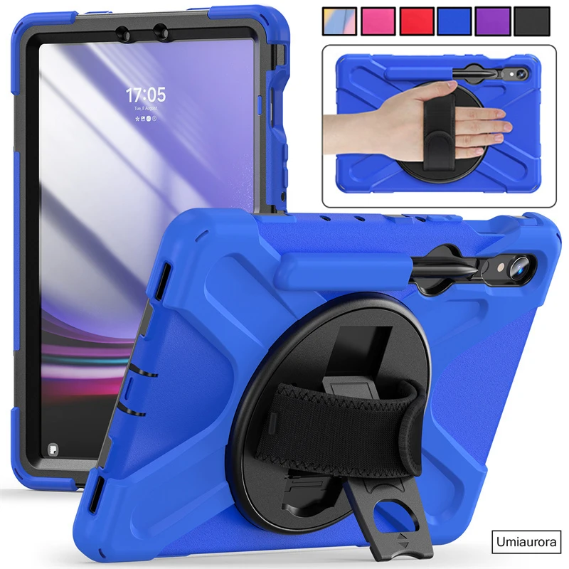 

For Samsung Tab S7 S8 S9 FE+ Plus S10 Ultra 14.6" SM-X920 X820 X610 X520 Heavy Duty Rugged Tablet Case Stand Shockproof PC Funda