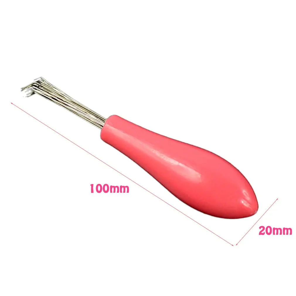 New Mini Hair Brush Combs Cleaner Embedded Tool Plastic Cleaning Remover Handle Tangle Hair Brush Hair Care Salon Styling Tools