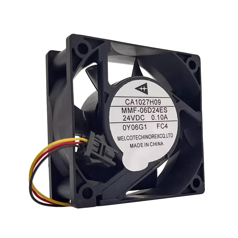 NEW ORIGINAL MMF-06D24ES 24V 0.10A 6025 60*60*25mm COOLING FAN RADIATOR