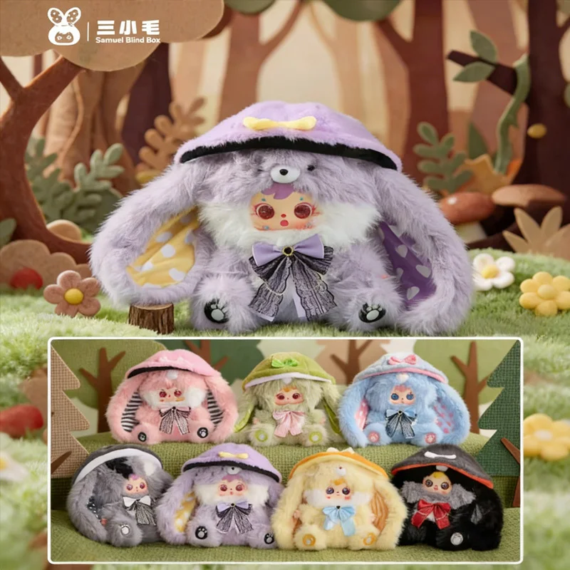 

New Samuel 800% The Fairy Tales of Velvet Ears Series Blind Box Vinyl Plush Doll Kawaii Toys Mystery Box Kids Toys Birthday Gift