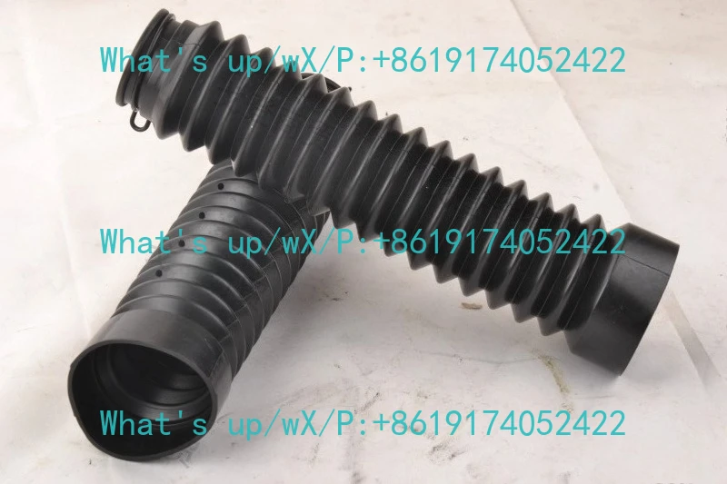 A pair of black shock absorber covers, 250 front shock absorber covers for off-road motorcycles, sheaths/modified accessories.