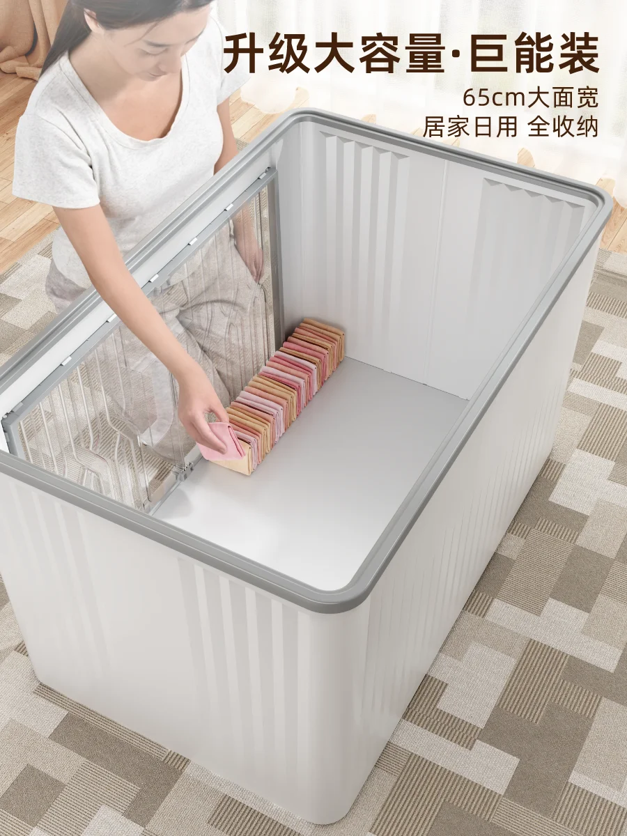 Foldable Wardrobe Shoe Cabinet，Storage Box For Household Clothes, Large Capacity Storage, Plastic Folding Storage Cabine