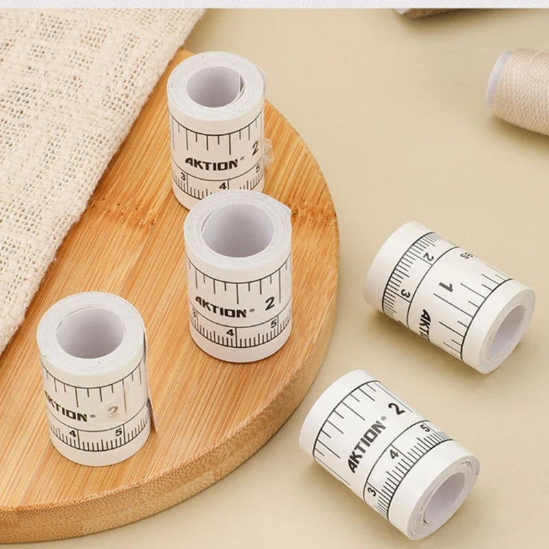  Sewing Machine Table Ruler Adhesive Measuring Tape with Centimeter Inch Scale