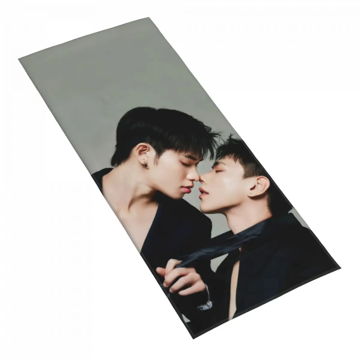 DaouOffroad Cai Youfu Lin Xiaolu Poster 35x75cm Microfiber Towel Thai TV Century of Love Drama Stills Hand Absorbent Face Towel