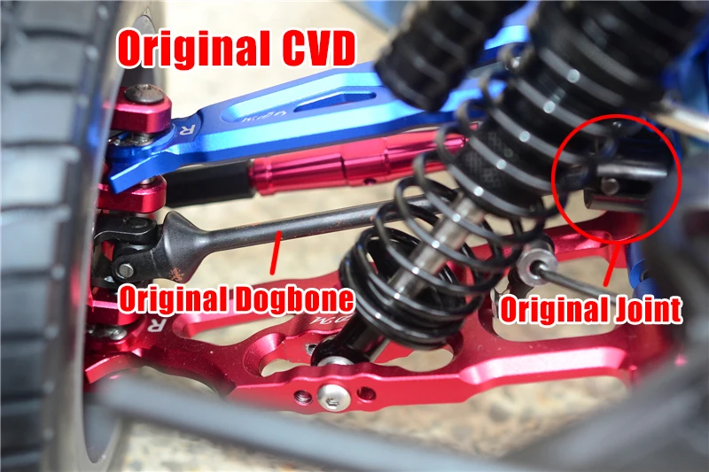 GPM Harden Steel #45 Front Cvd For LOSI 1/6 Super Baja Rey LOS05013