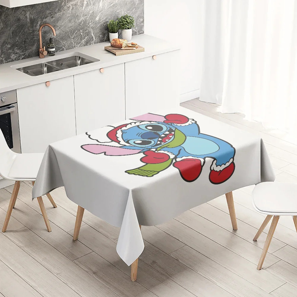 Sanrio Christmas decoration tablecloth Hello Kitty Kulomi pattern restaurant Kitchen decoration waterproof and antifouling