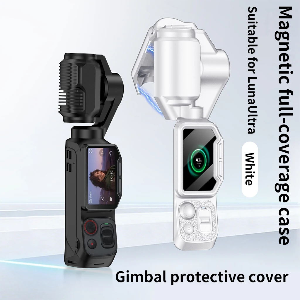 Leichte 45g Gimbal-Objektiv-Schutzhülle für Insta360 Luna Ultra Handheld-Kamera Zubehör Premium Kunststoff Stoßfeste Abdeckung – Detail 1