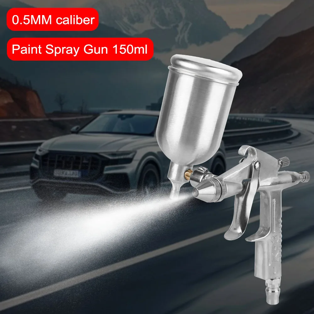 

Воздушная краска HVLP Пистолет-распылитель Аэрограф Воздушные пистолеты-распылители 0,5 мм Насадка для покраски Автомобильный аэрограф Пистолет-распылитель