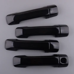 1 Set Exterior Door Handle Cover Trim Decor Fit For Toyota Tundra Sequoia 2008-2012 2013 2014 2015 2016 2017 2018 2019 2020 2021