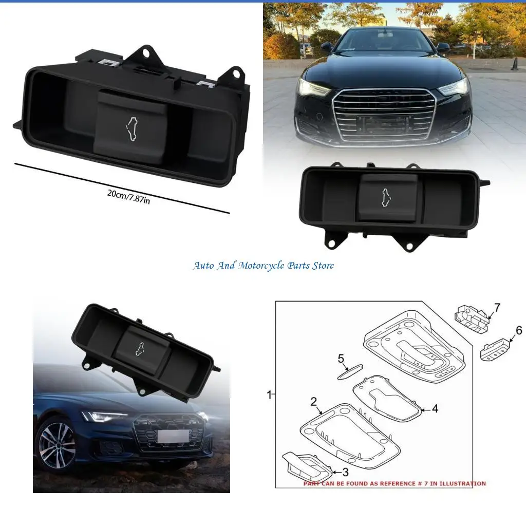 

P9FD 4M0959613 8WD959613 for 2012-2018 Sunroof Control Button Replacement Sunroof Switches Button Automotive Accessory