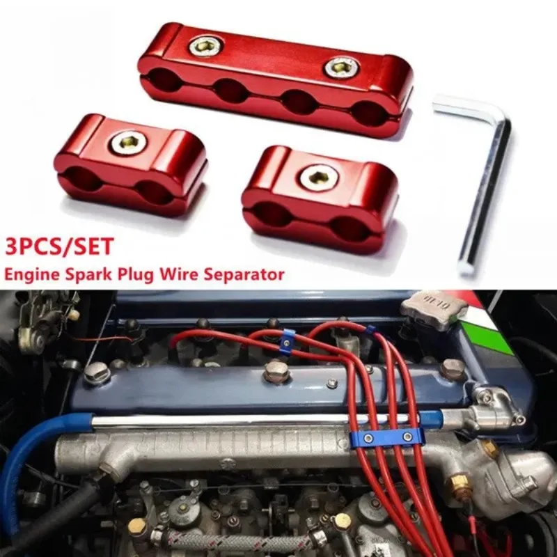 

Автомобильная свеча зажигания электрический провод Сепаратор Зажим зажигания кабель зажим для 8 мм/9 мм/10 мм автомобильные аксессуары