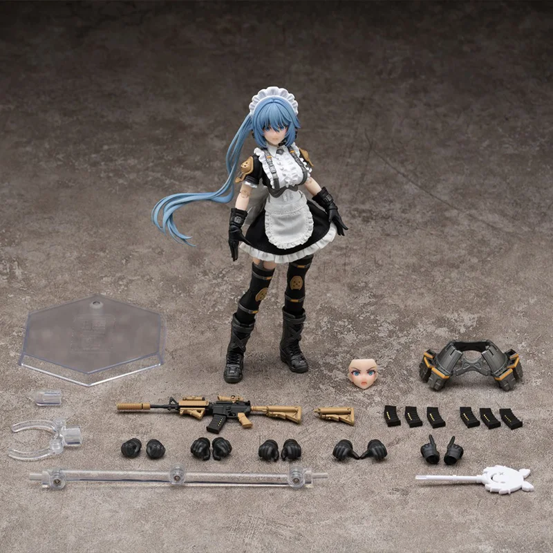 

Тактическая фигурка-меха-девушка в костюме рабыни Ichiwa Kazuha RA02, масштаб 1/12, 6 дюймов, с подвижными суставами, готовая, для коллекционеров