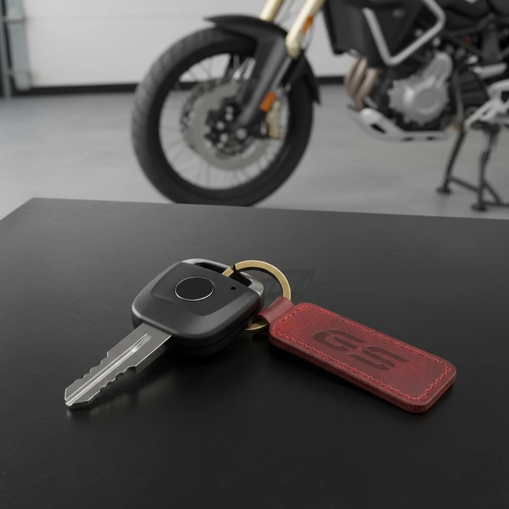 

Мотоциклетный брелок для ключей из воловьей кожи для GS F800GS F850GS R1200GS R1250GS G310GS G650GS R1300GS