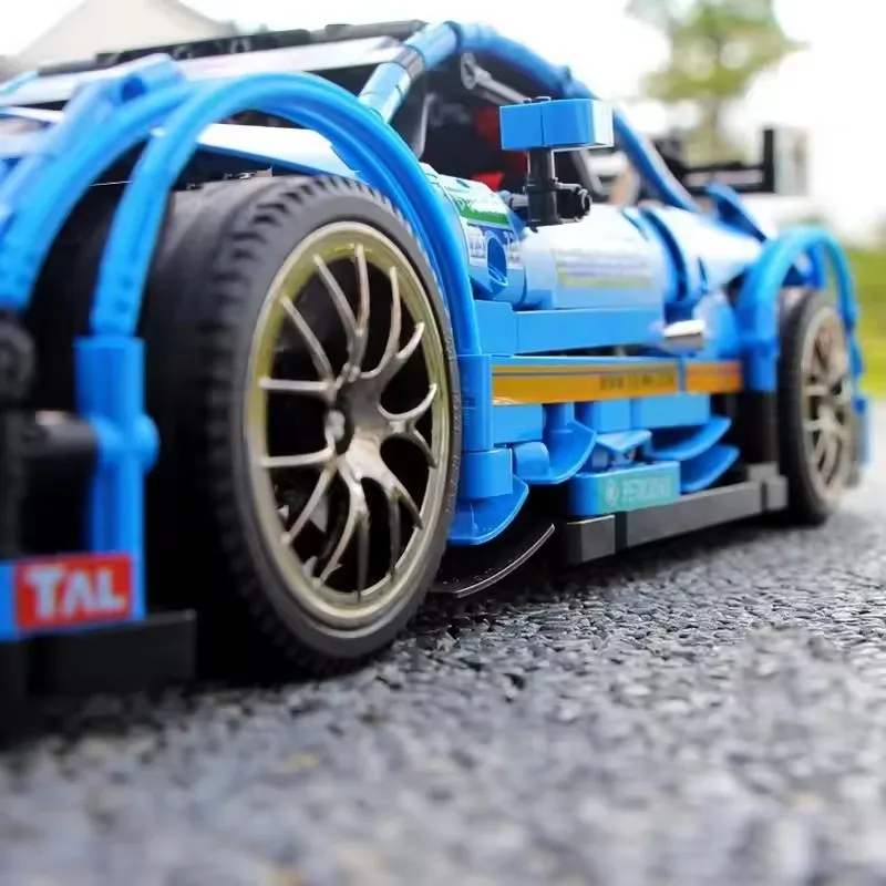 Technical Sports Car MOULD KING 13073 Building Blocks APP Racing Drift C63 DTM Vehicle Brick Puzzle DIY Toys Brithday Gifts Kids