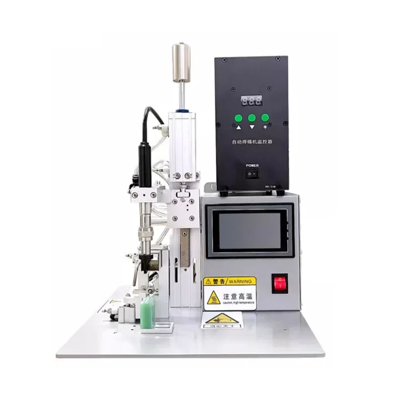 

200W Semi-automatic Soldering Machine Is Used For Butt Soldering Of Terminals, Switches, LED Lights, PCB, USB, Motors, Etc