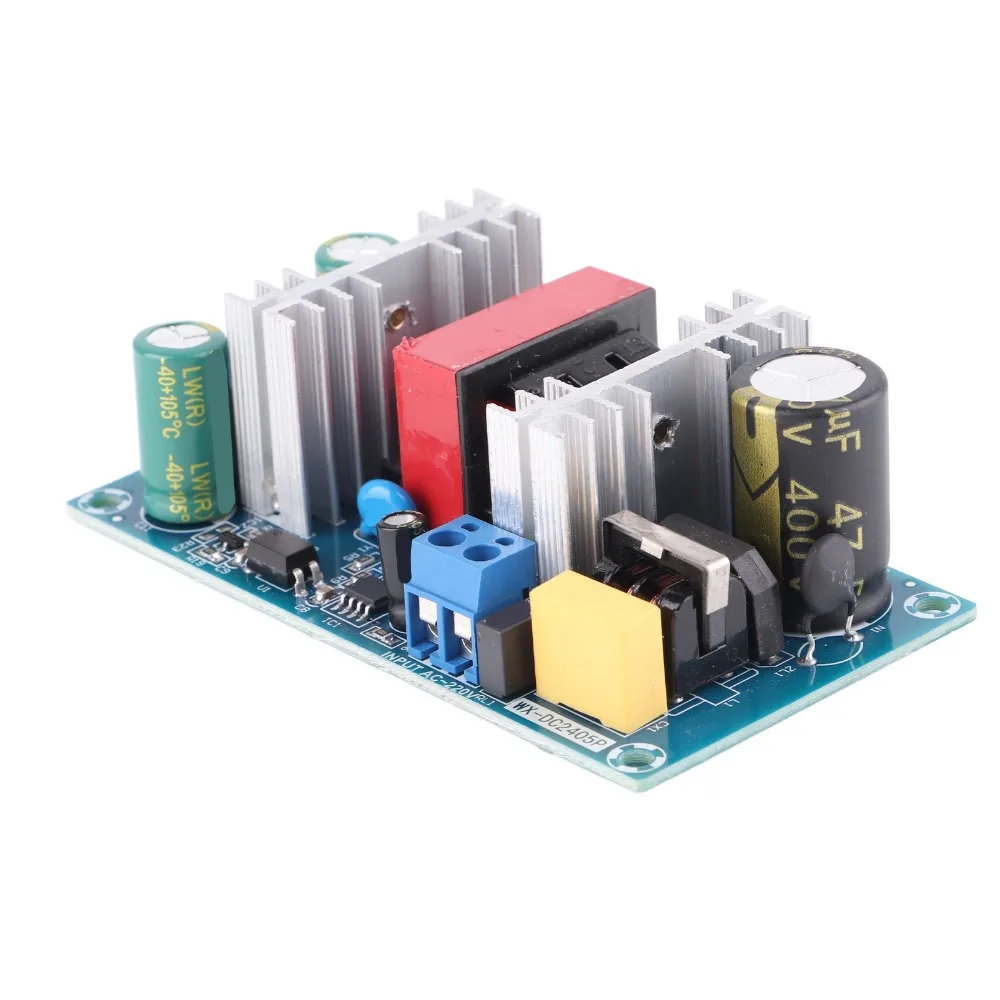 4A Switching Power Supply Module AC110V 220V To DC12V 50W Maximum 6A Low Voltage Converter Board Low Fluctuation High Efficiency