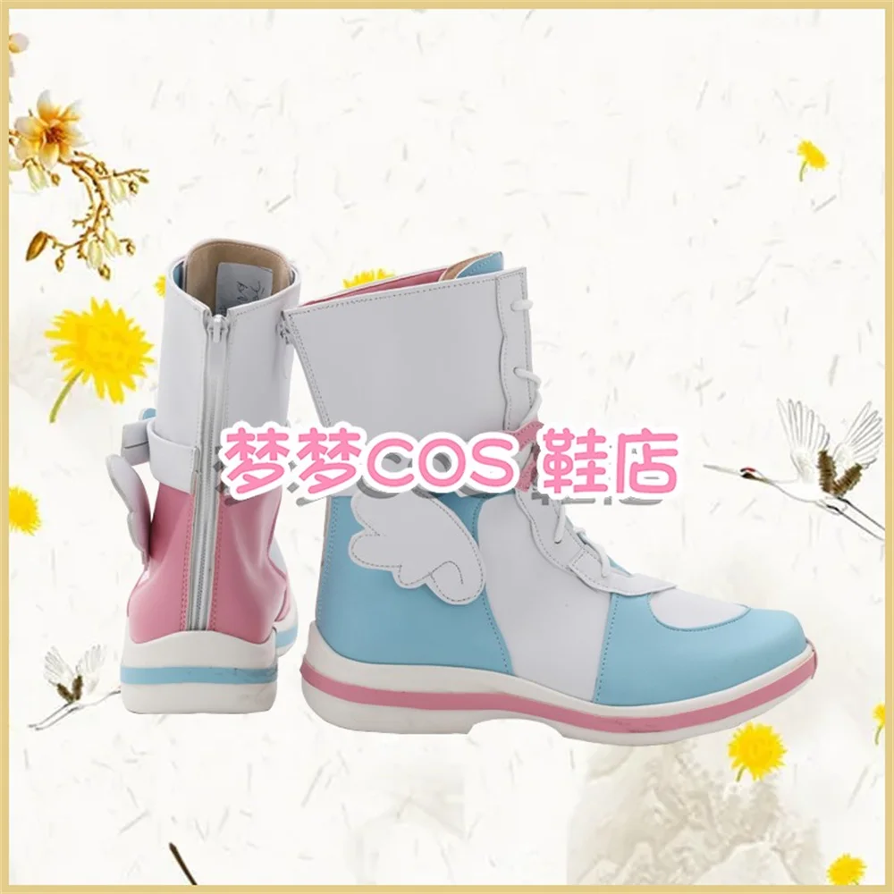 Vtuber Youtuber Amamiya Kokoro Cosplay Schoenen Laarzen Game Anime Halloween Chritmas RainbowCos0 W2356