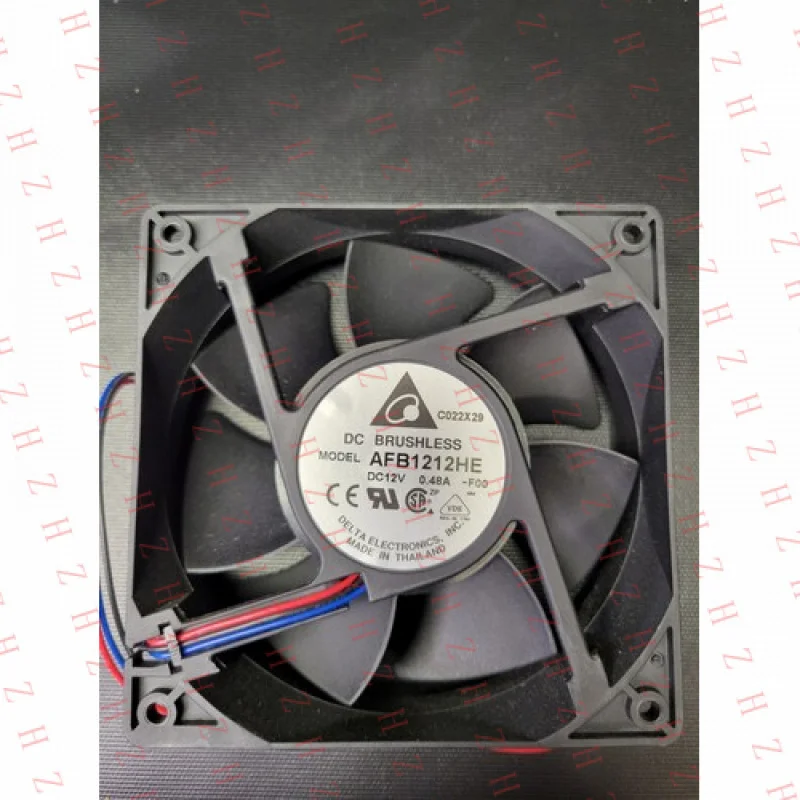 P+ FAN for DC BRUSHLESS AFB1212HE DC12V 0.48A 3-WIRE 120x38mm New Open Box