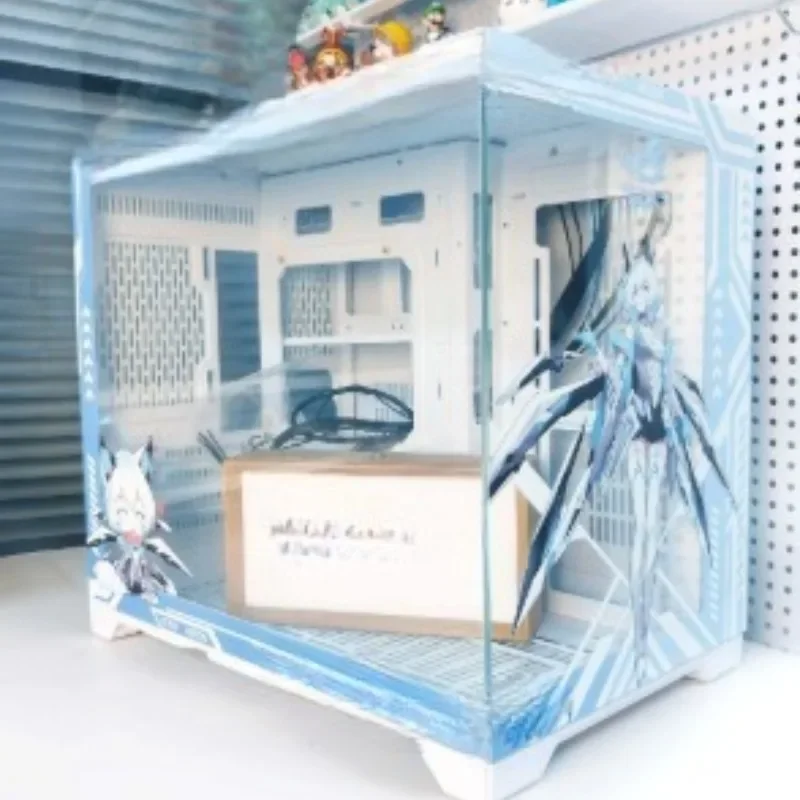 

Sea view room chassis, panoramic side-through desktop computer water-cooled chassis