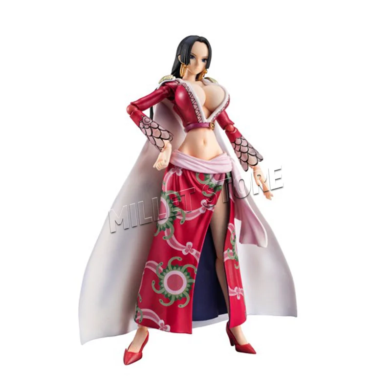 

[Fast Shipping] Genuine MegaHouse MH VAH ONE PIECE Monchi D Luffy Empress 1.5 Boya Hancock Movable Figure Model Toy