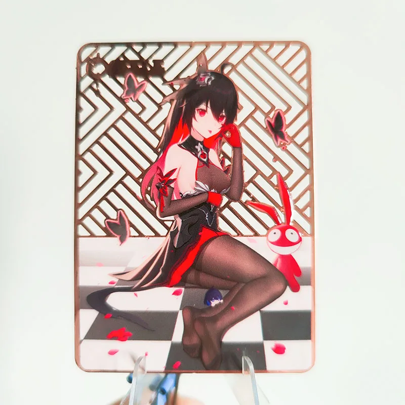 انمي ياباني آلهة قصة Acg لتقوم بها بنفسك بطاقات معدنية محلية الصنع ناهيدا أسوكا لانغلي سوريو هدايا عيد الميلاد ألعاب الأطفال #3