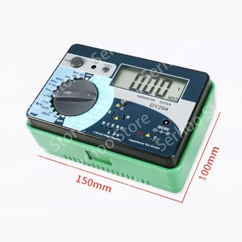 New multifunctional digital transistor analyzer tester DY294 semiconductor triode reverse AC DC effect tube