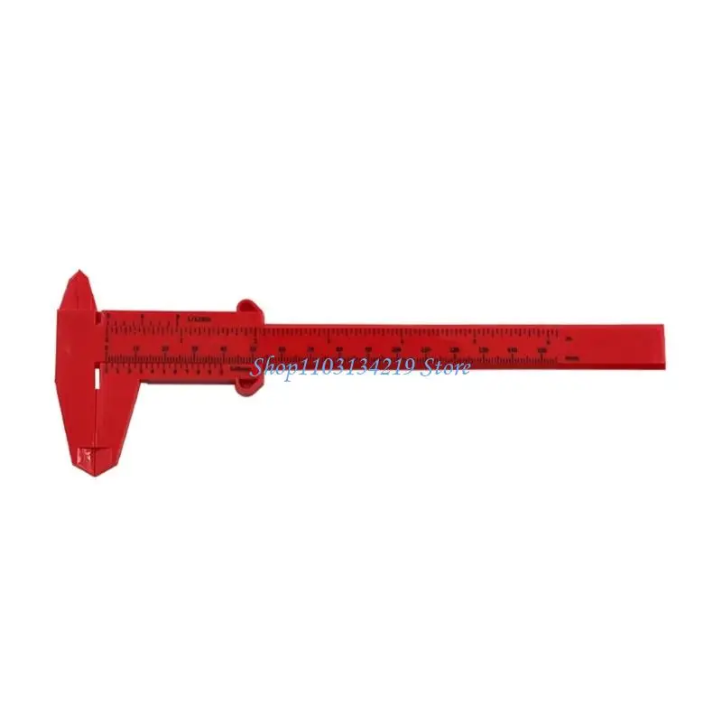 N5KC Plastic Vernier Caliper 150mm Double Scale Design Portable Measuring Instrument