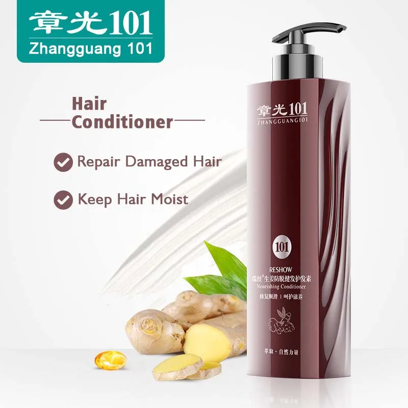 Zhangguang 101 Ginger Nourishing Conditioner 360g Anti Hair Loss Chinese Medicine Therapy Hair Care Guaranteed 100%  Genuine