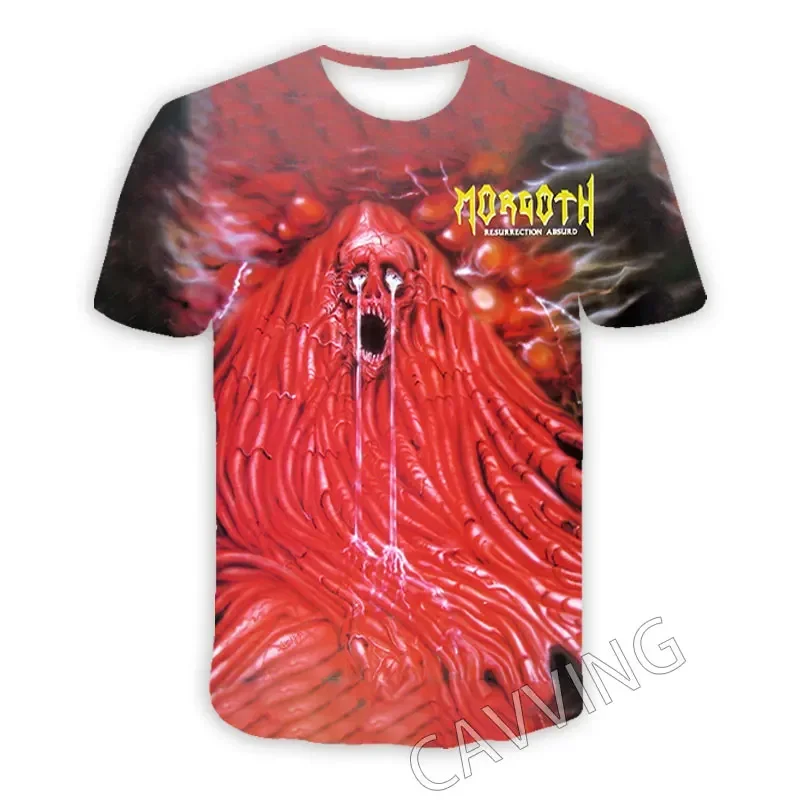 Morgoth Rock  3D Printed  Casual T-shirts Hip Hop Tee Shirts Harajuku Styles Tops Fashion Clothing  for Women/men