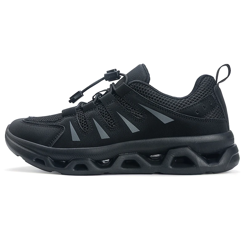 

Men's Trail Hiking Carbon Plate Sneakers Lightweight Cushioning Breathable Mesh Shock Absorption Outdoor Shoes