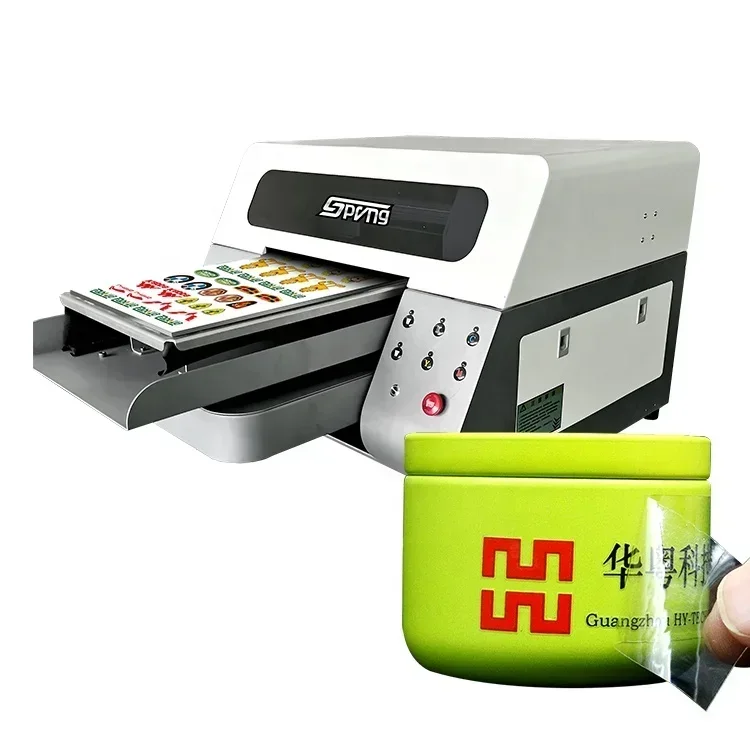 Quick speed label card printing machine A3 2 pcs XP600 heads phone cases cover wood inkjet uv flatbed printer wholesale price