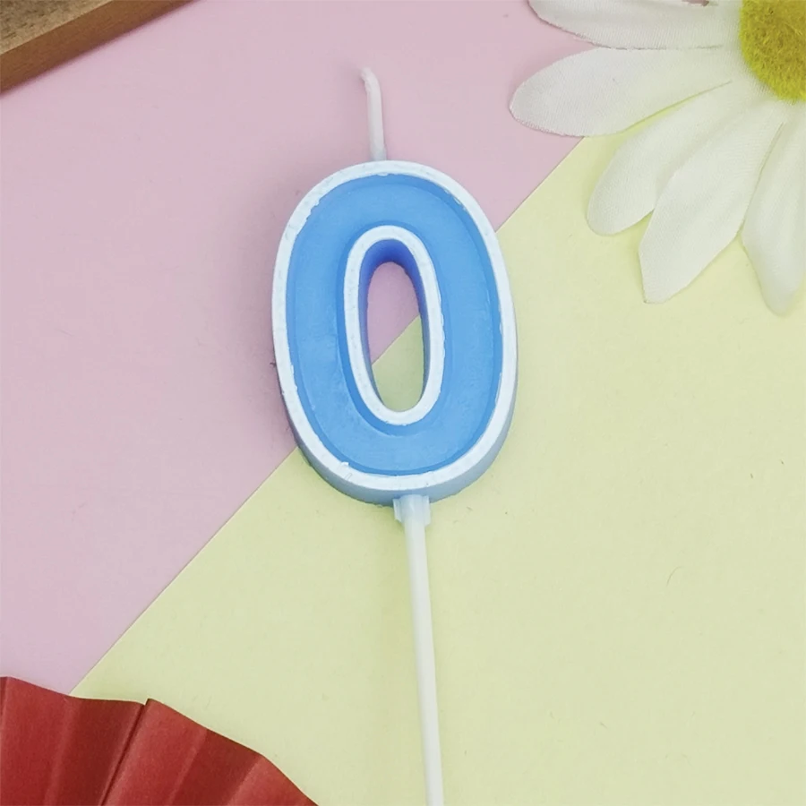 Bonbonfarbene Happy Birthday Digitalkerze für Kinder, Party, kreativer Cartoon, geleefarbene Valentinstag-Aktivitätskerze – Detail 7