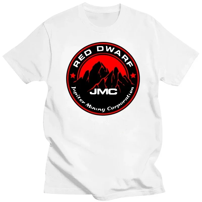 

Новая серия Red Dwarf Jupiter Mining Corporation Jmc Company Space Corps Забавный хлопковый повседневный топ Футболка с принтом Футболка тяжелого веса