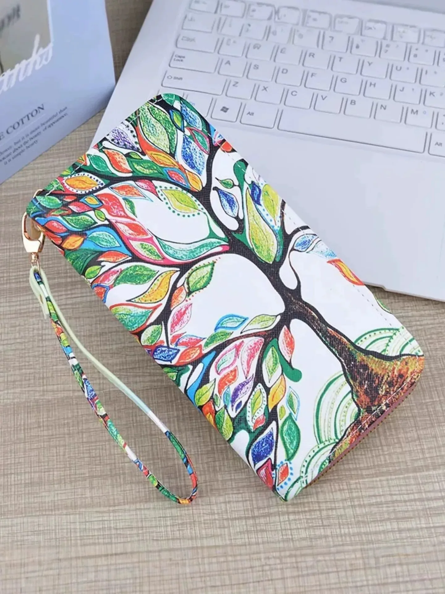 fashion-floral-print-long-wallet-soft-leather-zipper-coin-purse-mobile-phone-bag-for-students-2026-new-style-spring-collection
