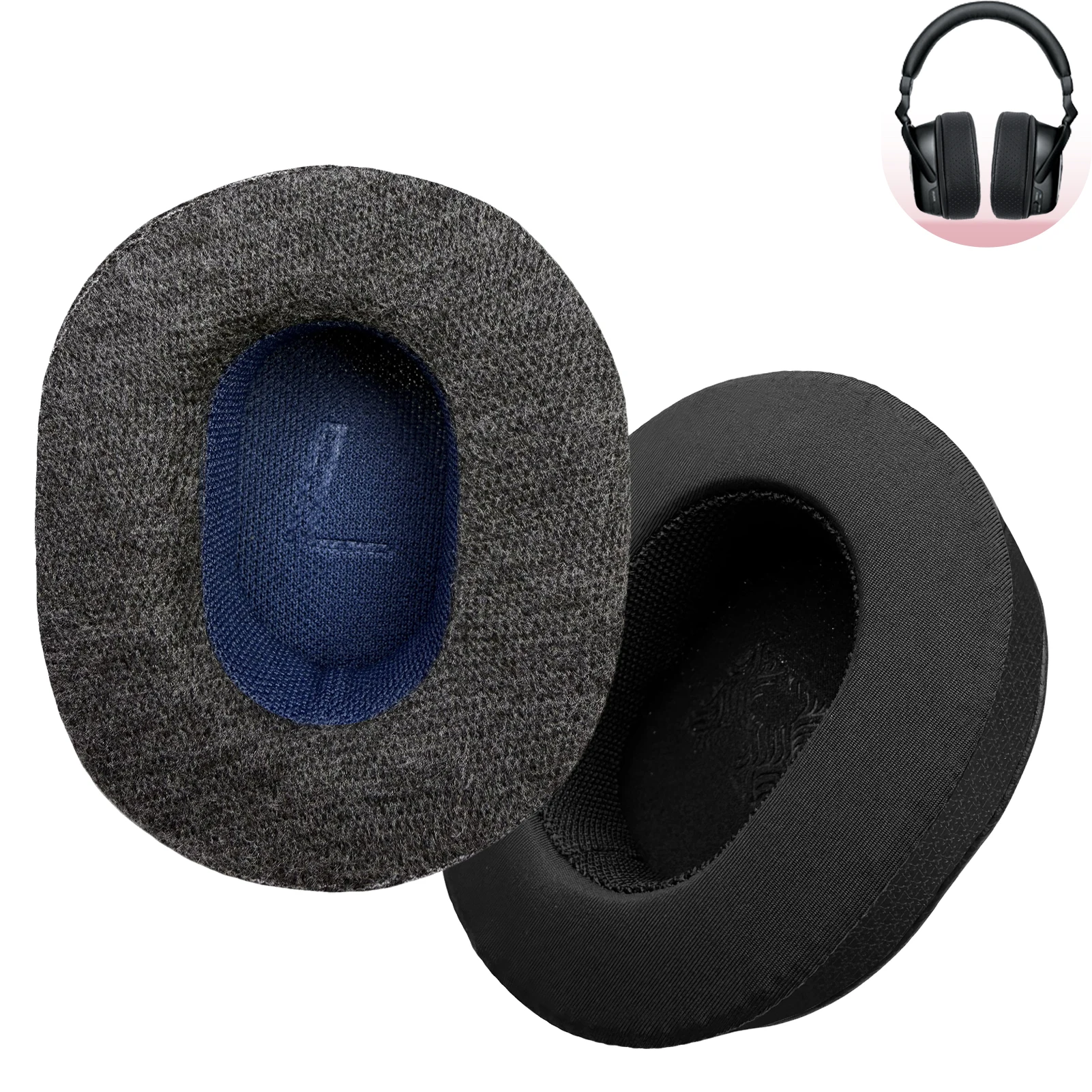 Almohadillas de repuesto para auriculares Sony MDR-NC50 MDR-NC60 WH-CH700N, fundas para los oídos, orejeras, diadema