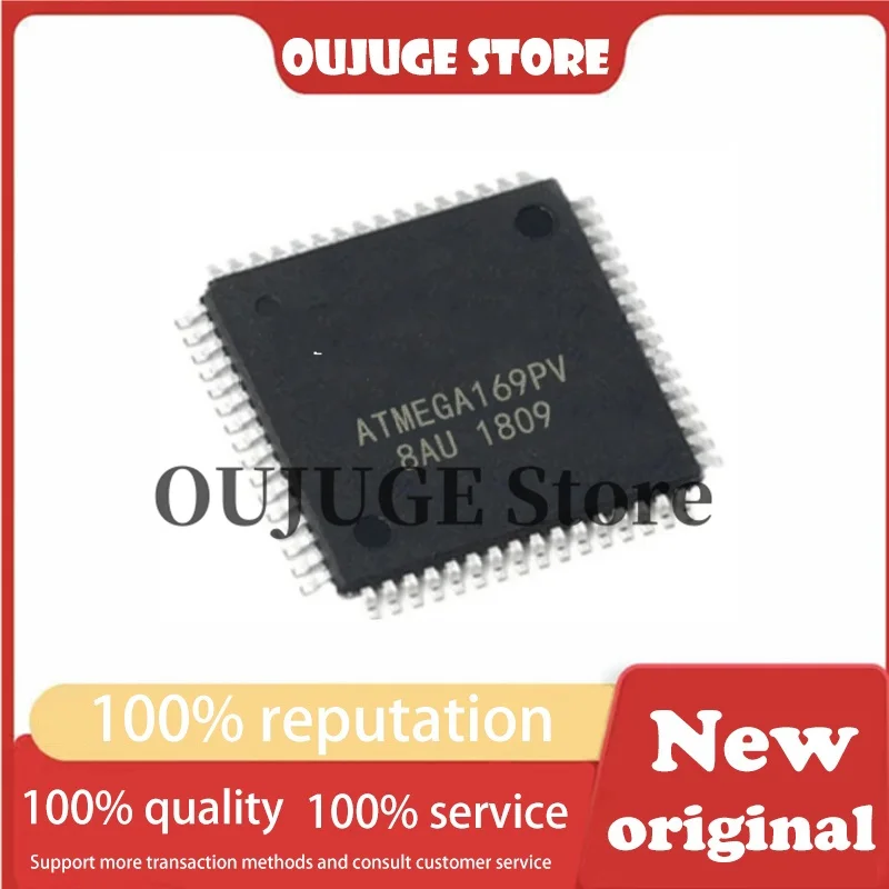 

1PCS/lot New original ATMEGA169PV-8AU QFP-64 Automotive AVR MCU