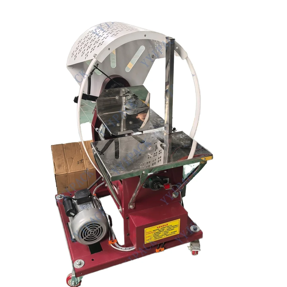 Automatic cotton rope binding machine portable vegetable and fruit packaging rope binding device