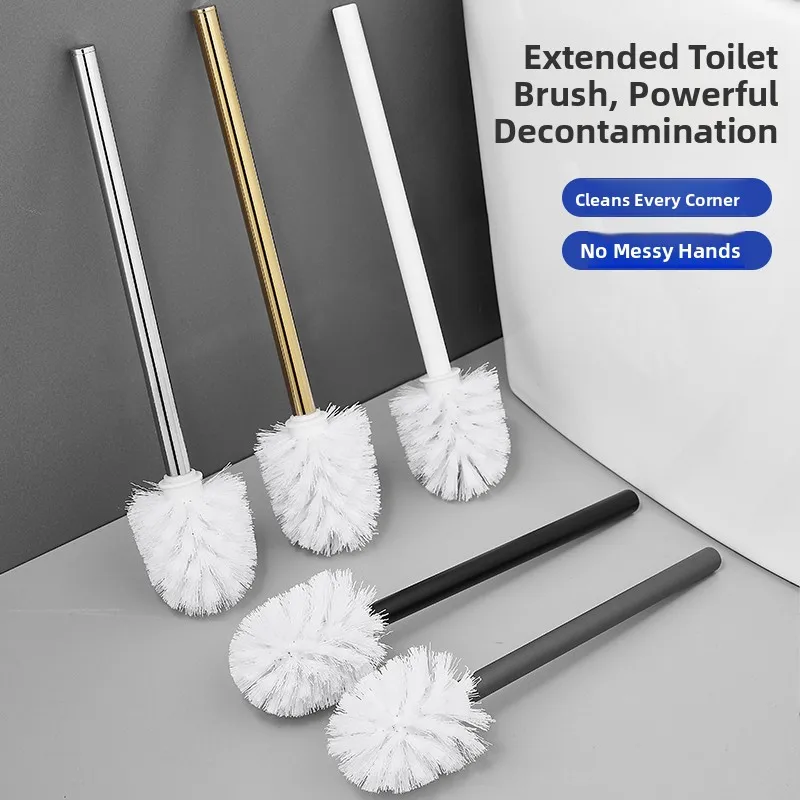 

Toilet Bru Clean Home Batoom Toilet Cleaner No Dead Angle Metal Durable Toilet Bru for Toilet Cleaning Household Use