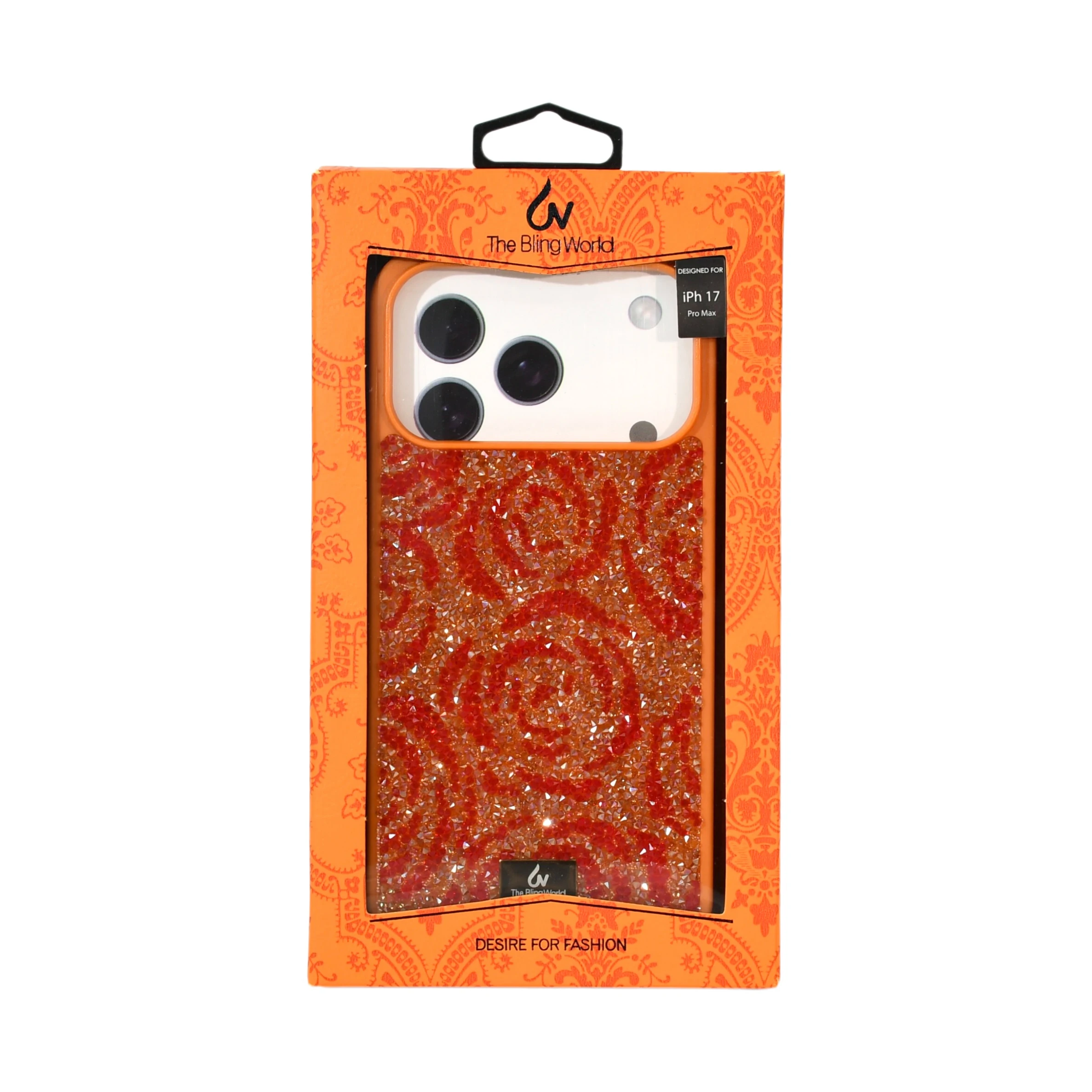 قسط كريستال آيفون 17 برو ماكس / آيفون الهواء / 17 برو / 17 البتلة حجر الراين نمط بولي TPU ثلاثية الأبعاد الماس غطاء الهاتف للصدمات