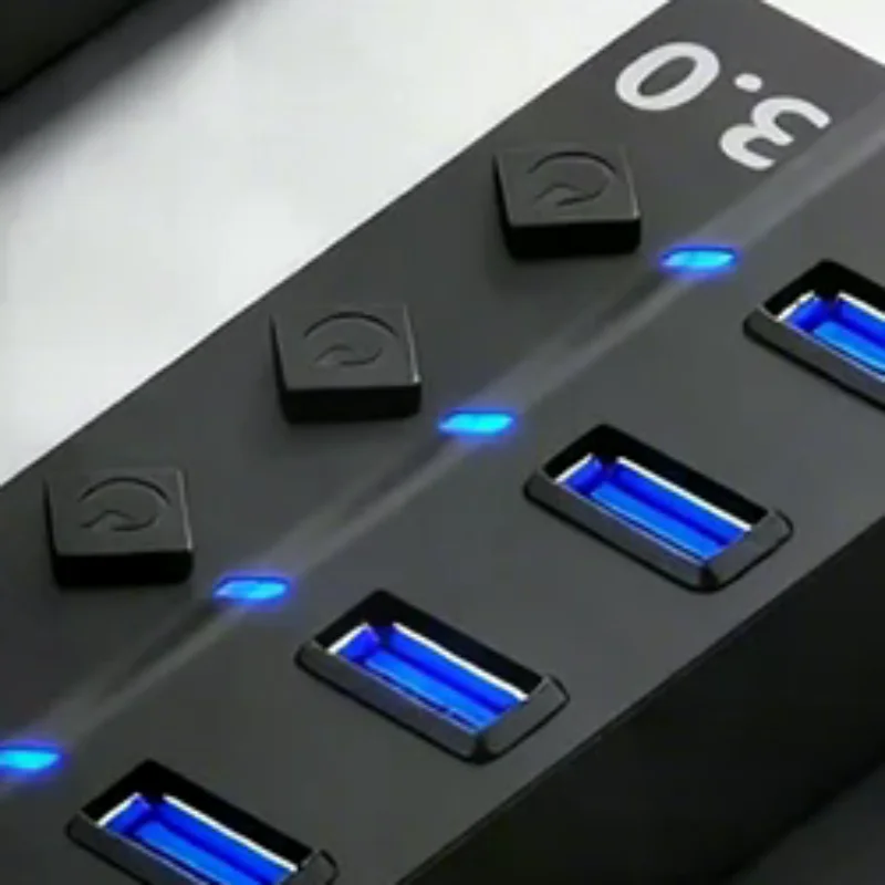 USB3.0 HUB 4in1 7in1 USB Splitter .0 USB Adapter Multi-Port 