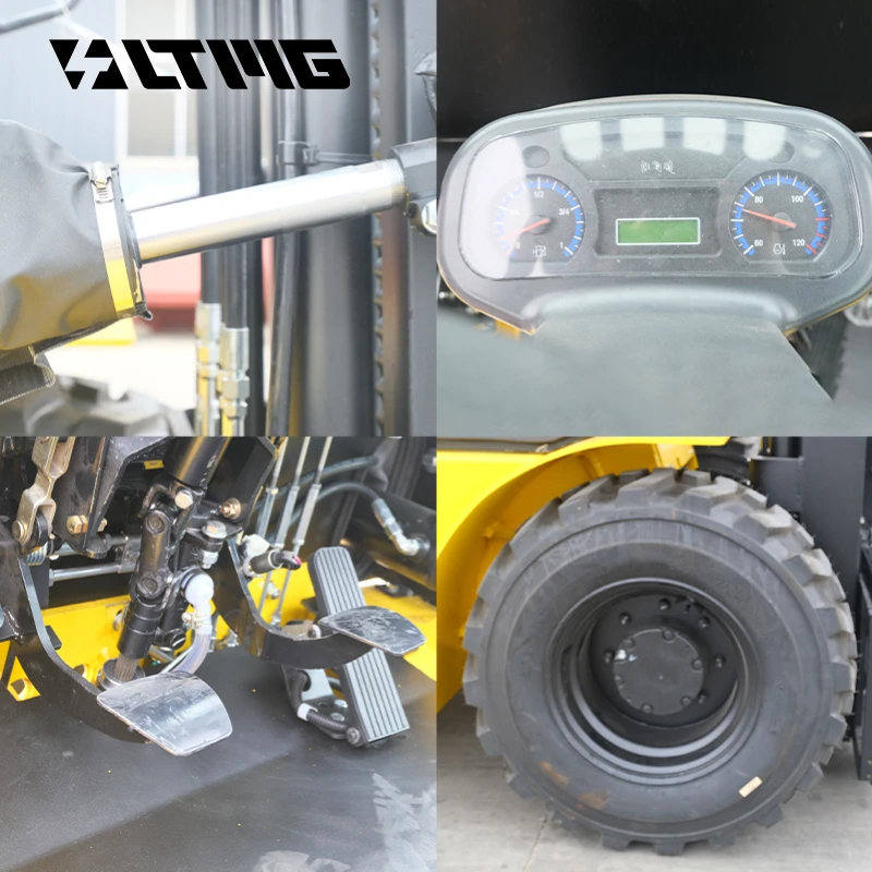 LTMG 4*4 4WD 3Tonnen Terrian-Gabelstapler Diesel-Gabelstapler