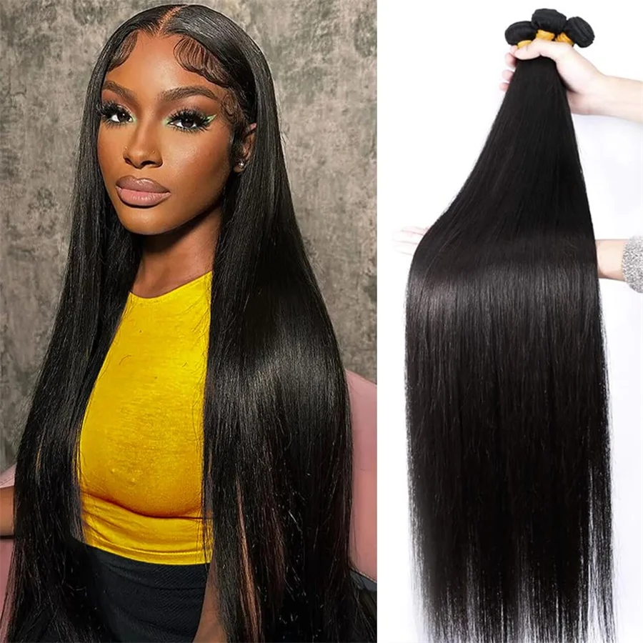 Natural Black Strai… - image