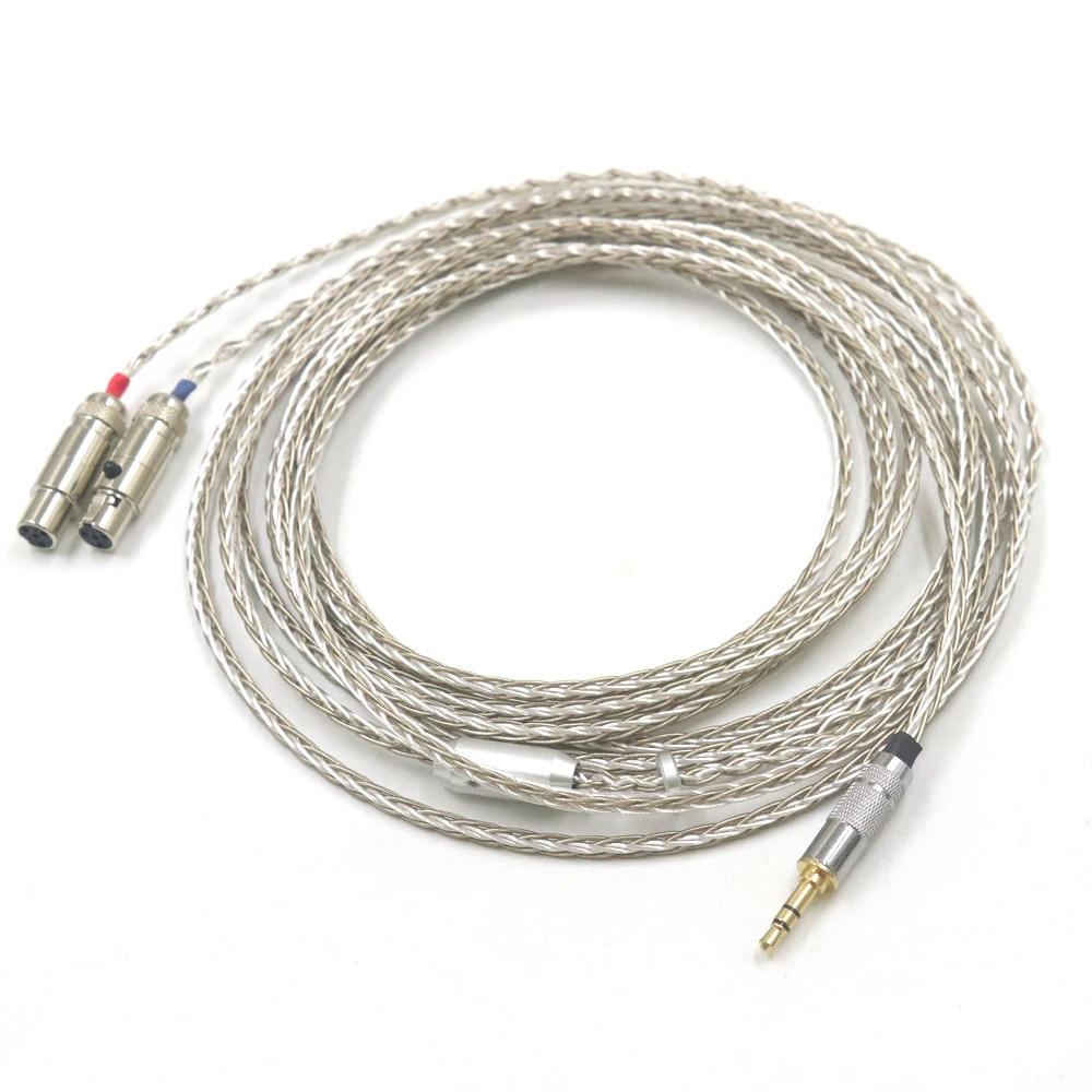 ترقية 152 النوى الجرافين + الفضة مطلي كابل ل Audeze LCD-3 LCD-2 LCD-X LCD-XC LCD-4z LCD-MX4 LCD-GX LCD-24 سماعة #3