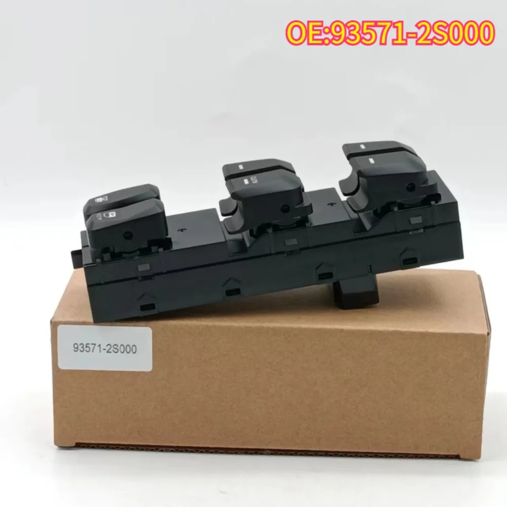 High quality New For 93571-2S000 electric Power Window Lifter regulator Control Switch butt 93571-2S000 93571-2S050