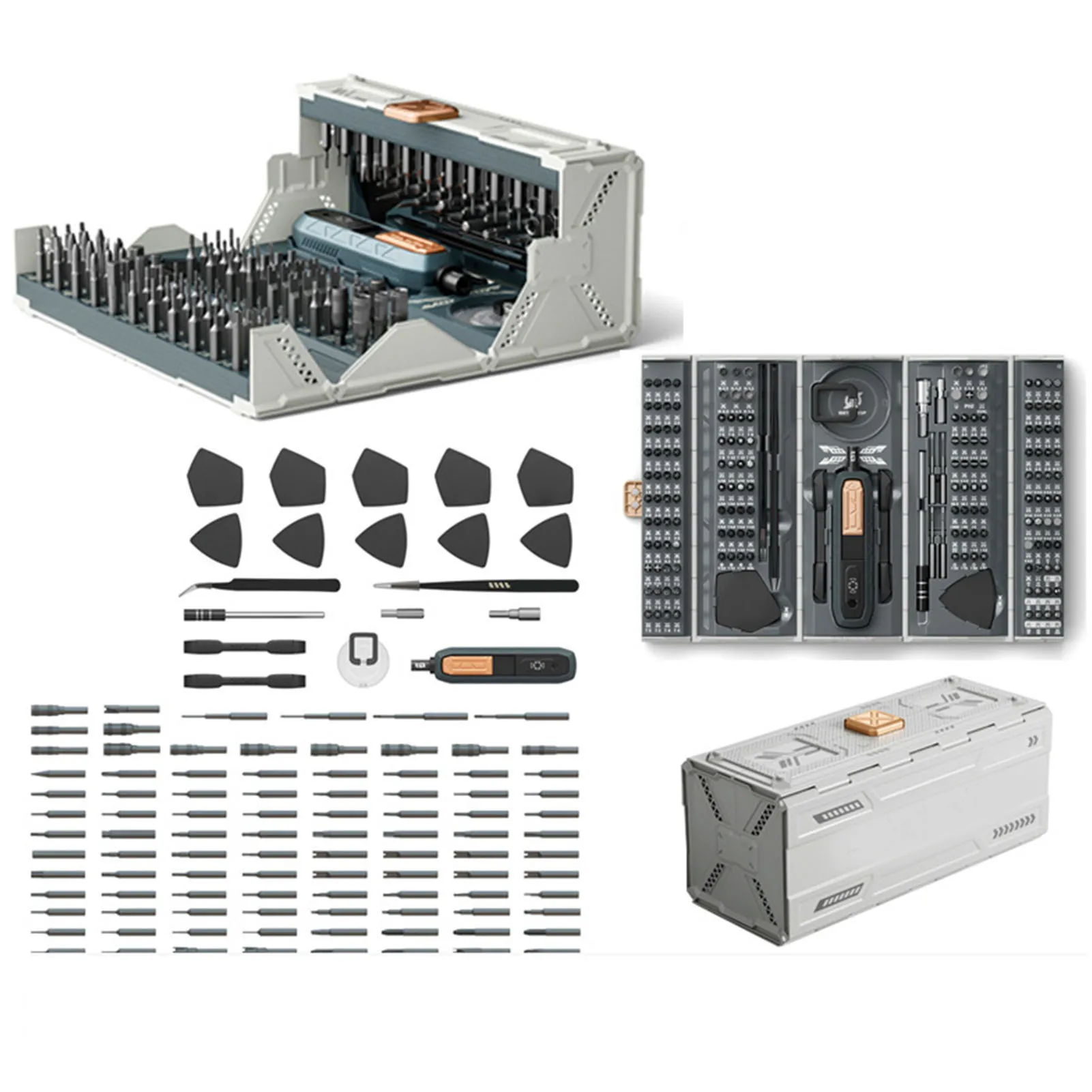 

Набор магнитных отверток, набор ручных отверток 180 в 1, многофункциональный набор тонких магнитных инструментов для ремонта ноутбука